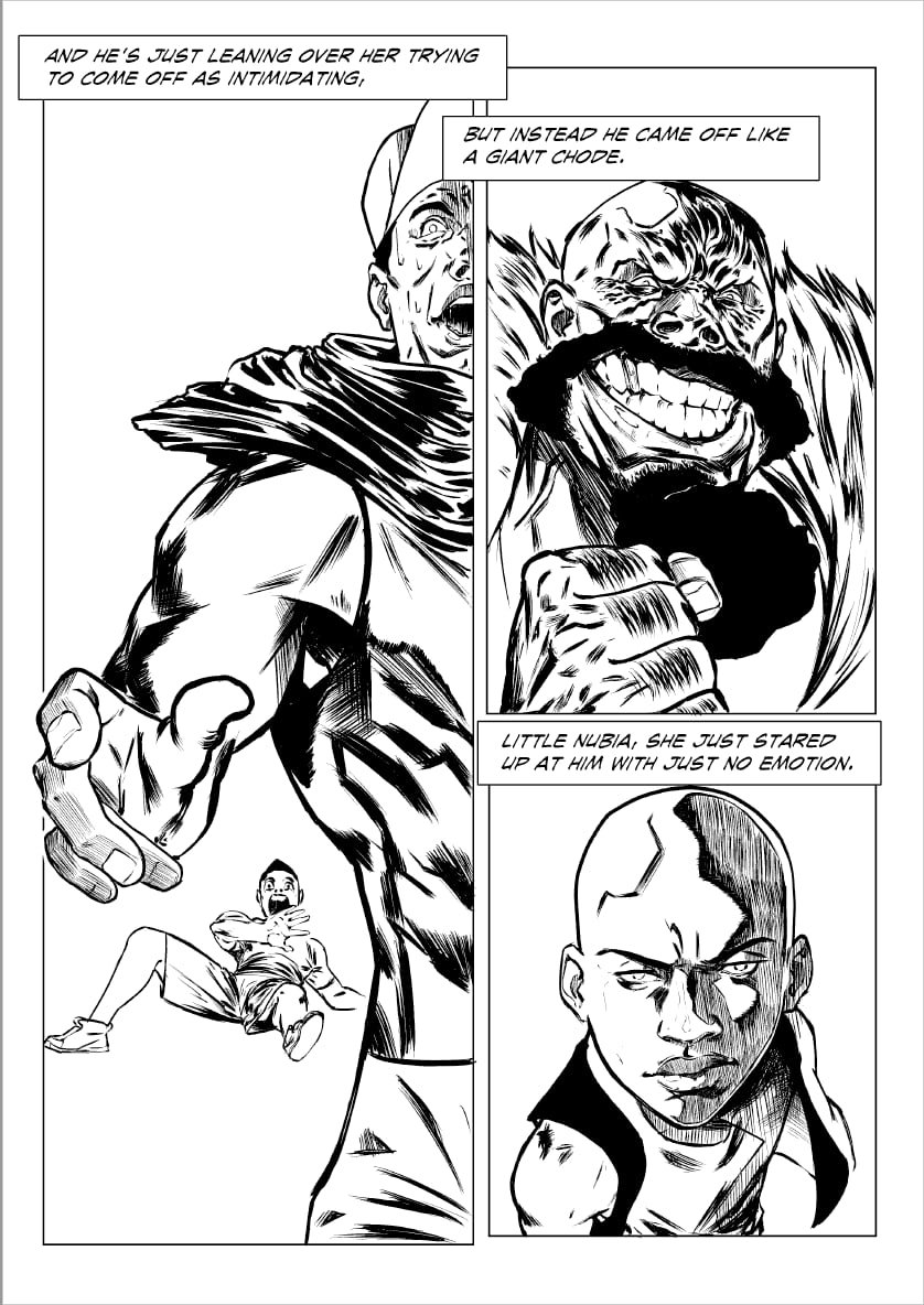 Rise of Nubia — interior spread 4
